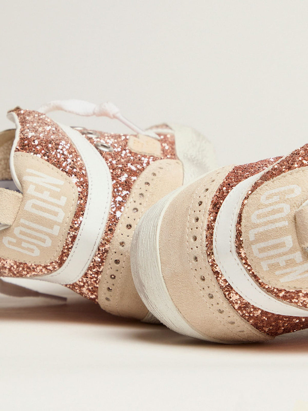 Women's Mid Star with pink glitter